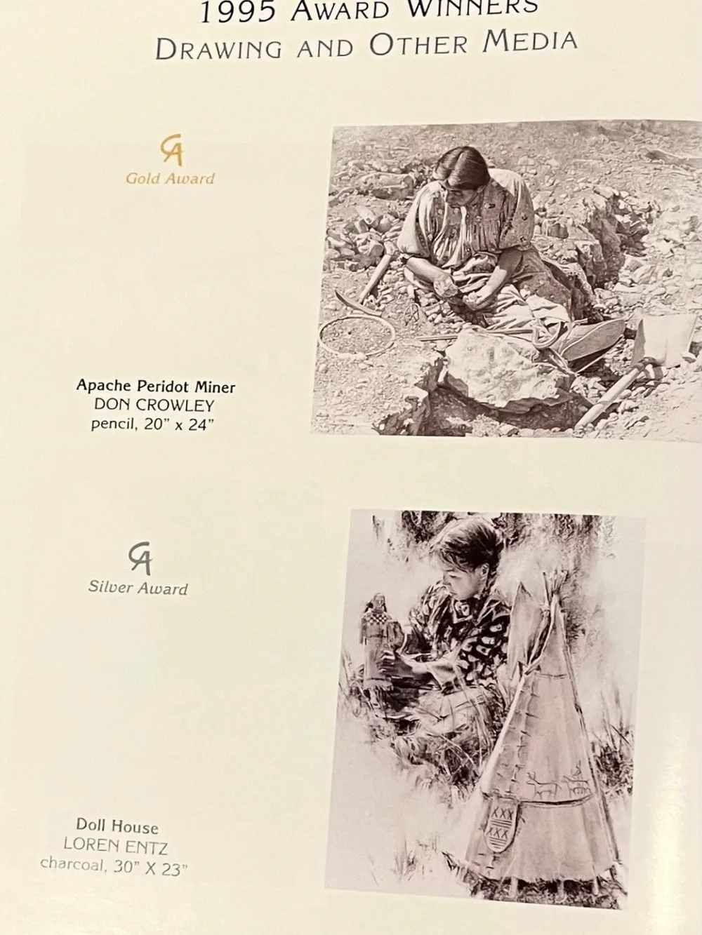 Cowboy Artists of America Thirty-First Annual Exhibition 1996 Phoenix Art Museum